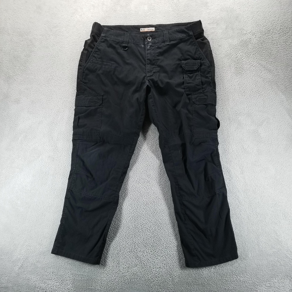 5.11 Tactical Pants Mens 38x30 Black Cargo Straight Workwear Utility‎ EMT